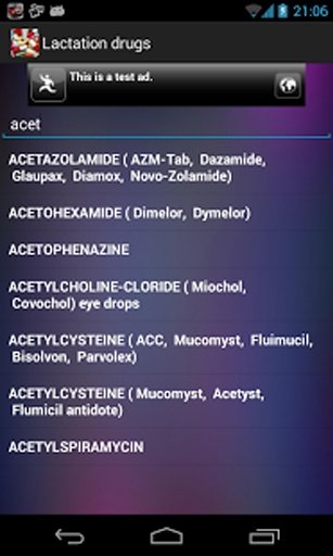 Lactation drugs截图9