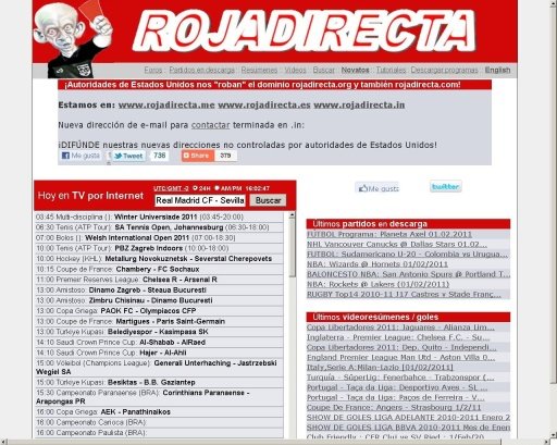 Rojadirecta TV截图2