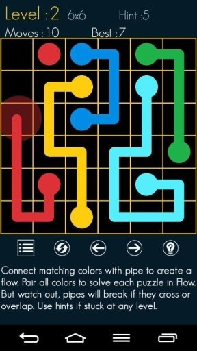 Flow Max - Puzzle FREE Hints.截图4