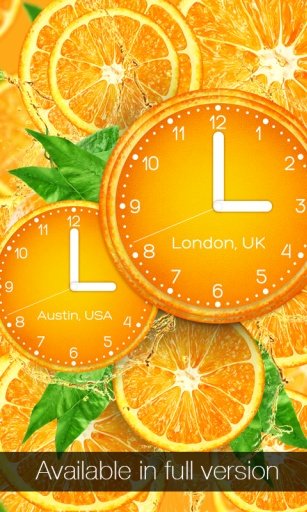 Orange Clock Lite截图3