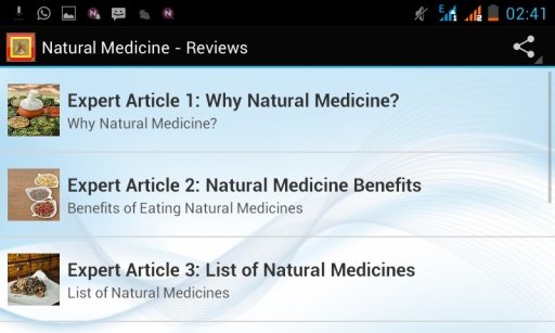 Natural Medicine - Reviews截图2