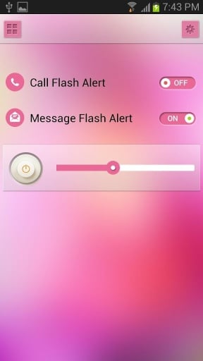 Flash Blink On Call - SMS截图1