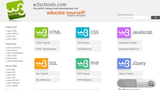 W3Schools (Unofficial)截图3