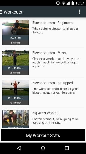 Arm Workout &amp; Exercises截图4