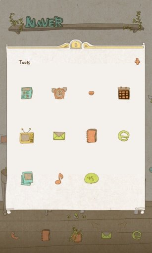 Antique Dodol launcher theme截图1