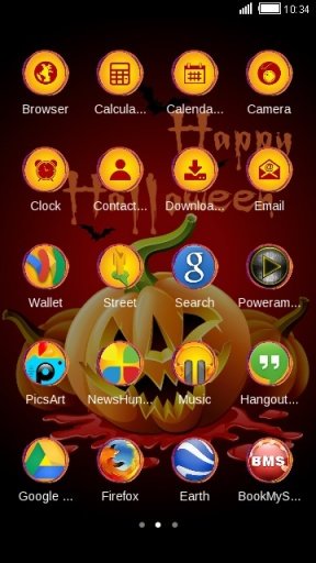 Happy Halloween Clauncher Theme截图1