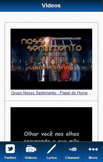 Grupo Nosso Sentimento Blue Fan截图2