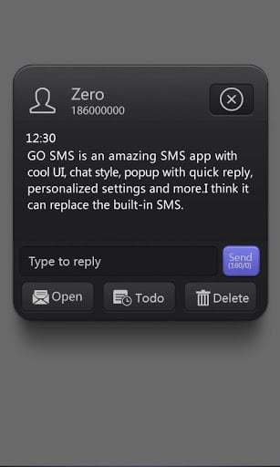 GO SMS Pro Zkb Theme EX截图5