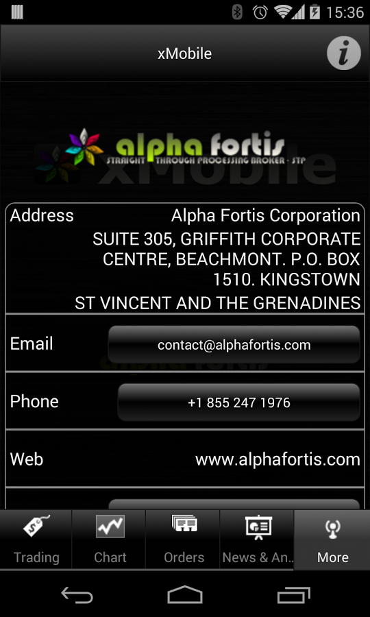 AlphaFortis xMobile截图5