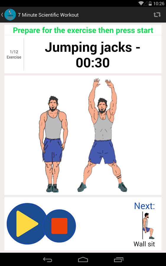 7 Minute Scientific Workout截图2