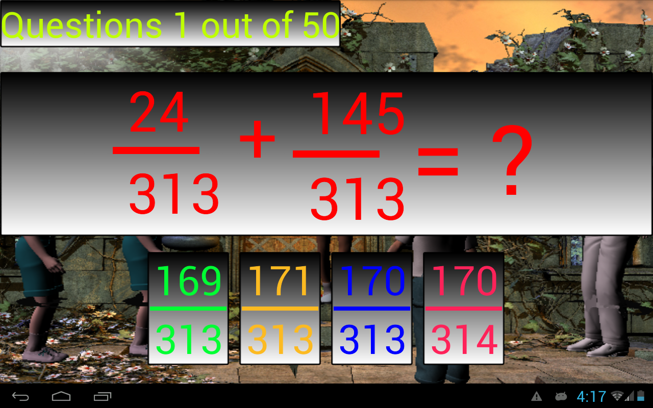 Add Fractions Like Denominator截图6