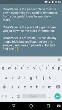 白纸ClearPaper截图