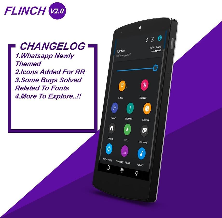 Flinch CM12/12.1 Theme截图2