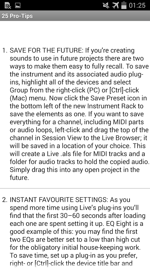 Tips Ableton Live截图8