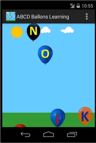 ABC Balloon Learning Game Song截图4