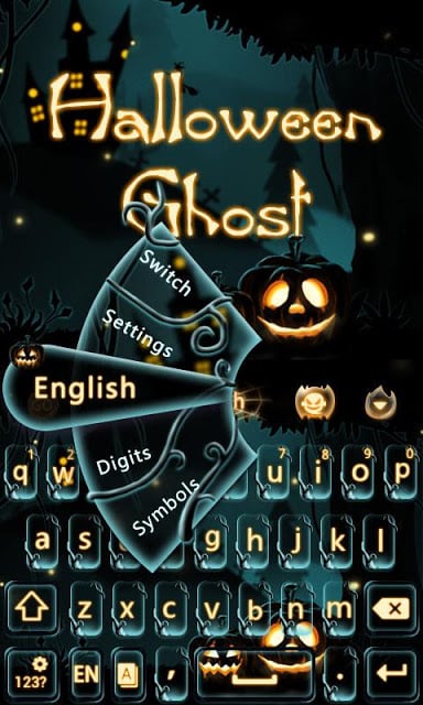 Halloween Ghost Keyboard Theme截图5