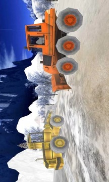 3D雪卡车司机截图