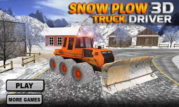 3D雪卡车司机截图3