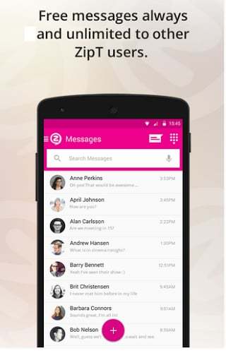 Zipt - free calls and messages截图6