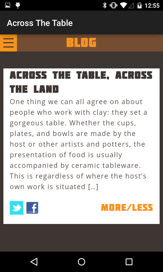 Across The Table截图3