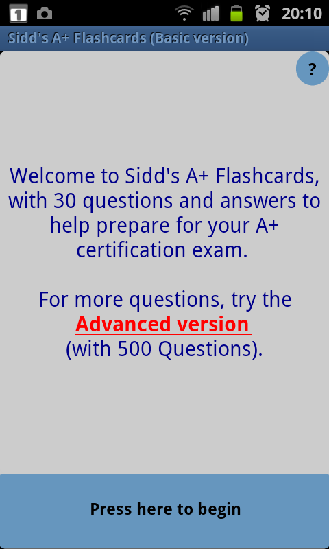 Sidd's A+ Flashcards Basic截图8