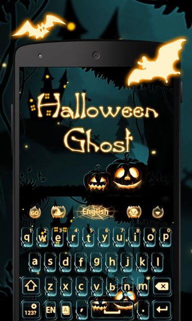 Halloween Ghost Keyboard Theme截图2