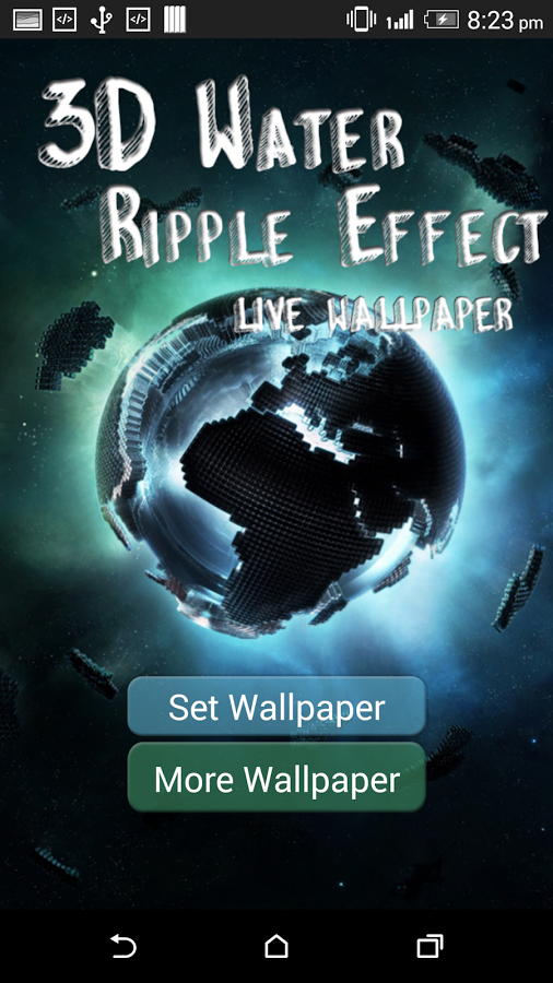 3D Water Ripple Effect LWP截图1