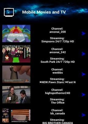 Mobile TV and Movies截图1