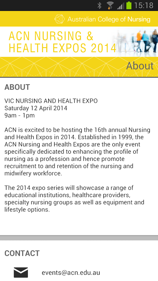 ACN Nursing and Health Expos截图3