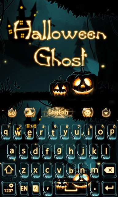 Halloween Ghost Keyboard Theme截图6