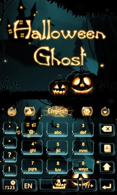 Halloween Ghost Keyboard Theme截图4