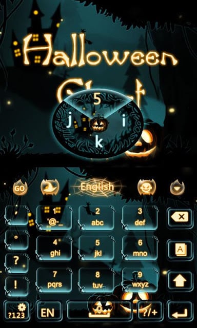 Halloween Ghost Keyboard Theme截图7