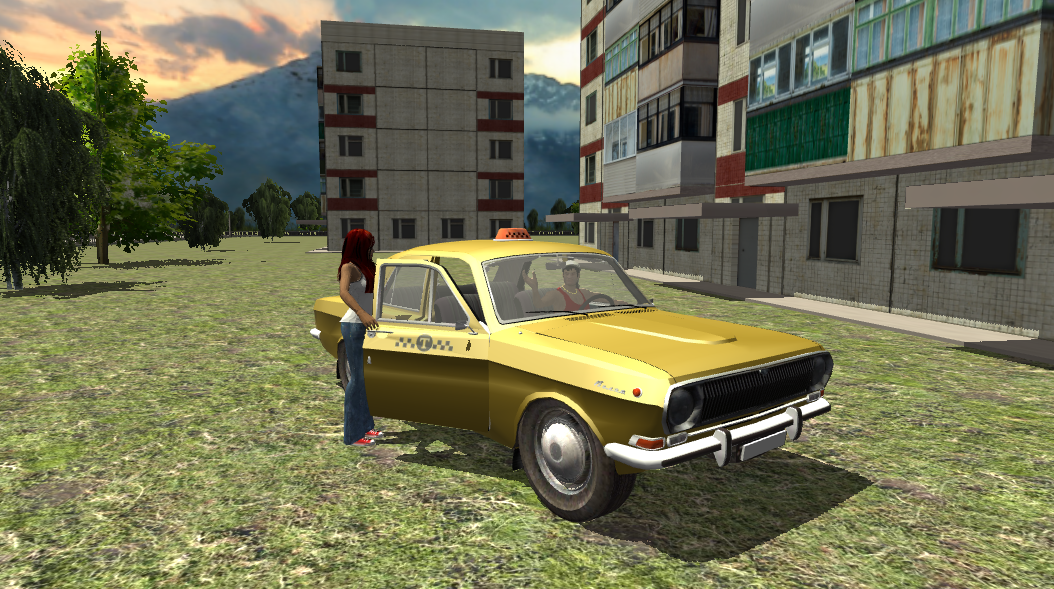 Russian Taxi Simulator 3D截图6