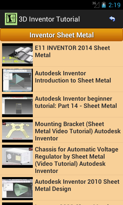 3D Inventor Tutorial截图10