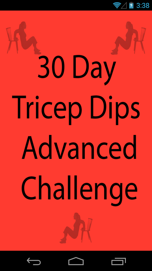 30 Day Tricep Dips Advanced截图7