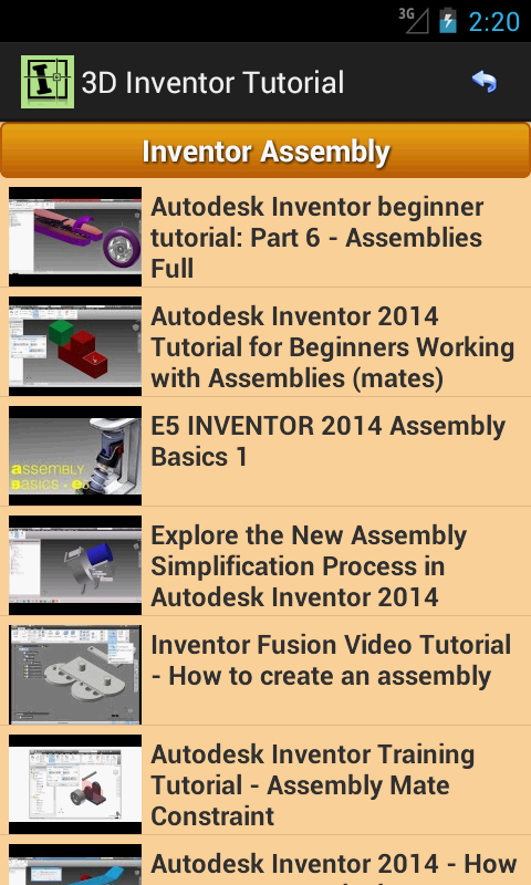 3D Inventor Tutorial截图11