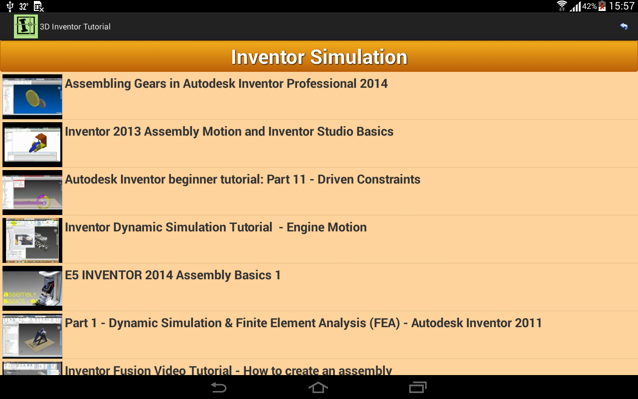 3D Inventor Tutorial截图3