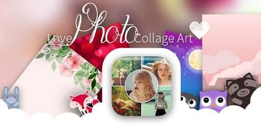 Love Photo Collage Art截图1