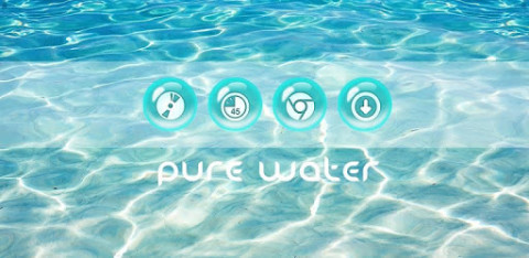 Pure Water theme for APUS截图2