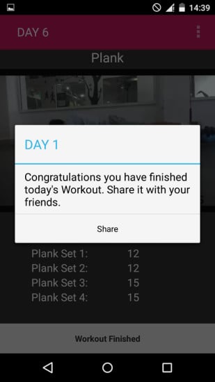 4 Weeks Plank Challenge截图4