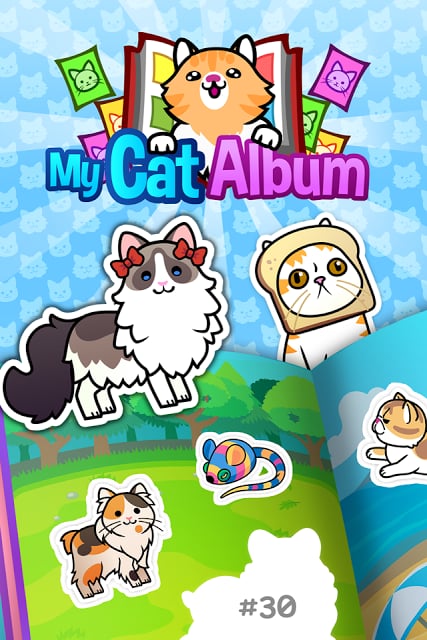 My Cat Album - Sticker Book截图3