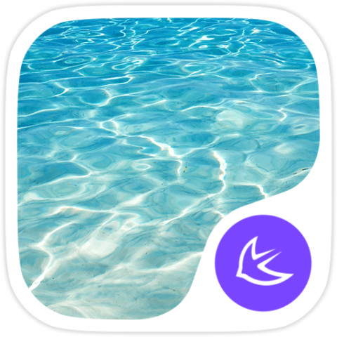 Pure Water theme for APUS截图1