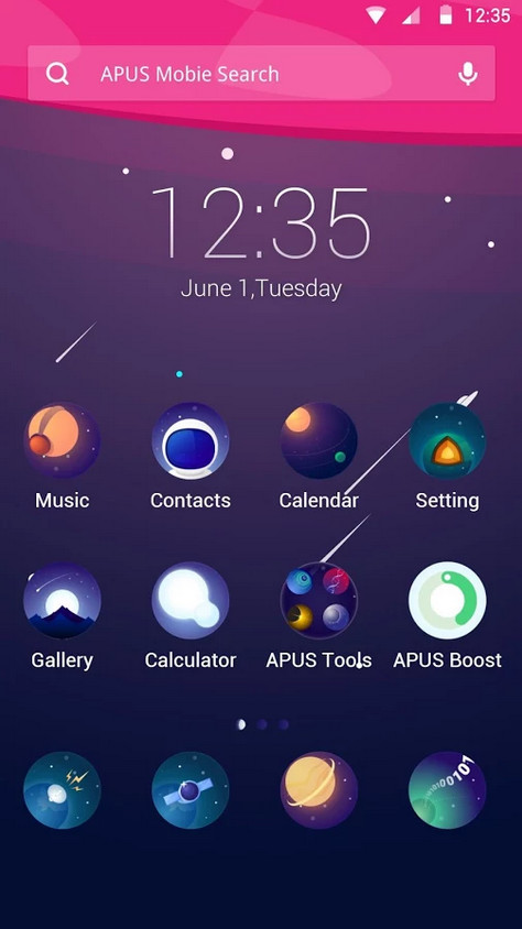 Cosmos theme for APUS截图1