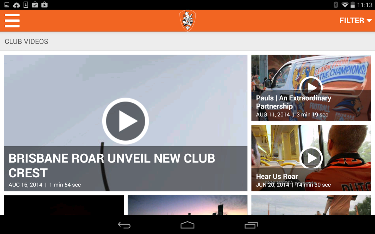 Brisbane Roar Official App截图4