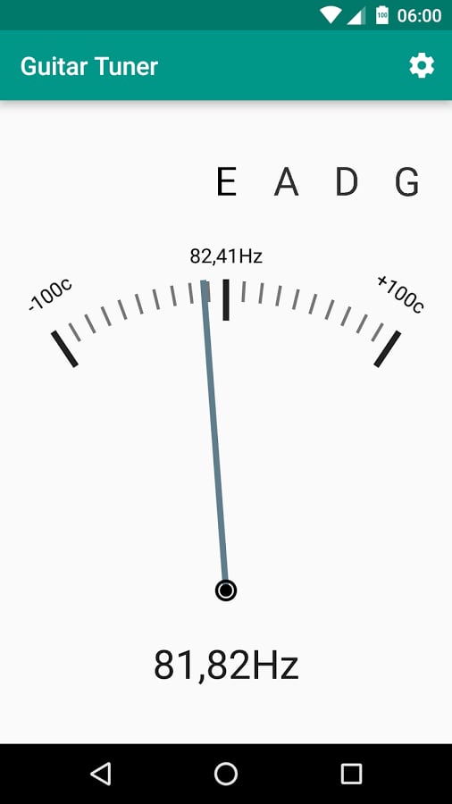 吉他调谐器:Guitar Tuner截图2