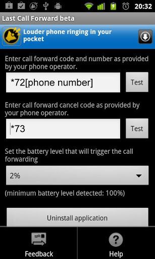 Last Call Forward截图2