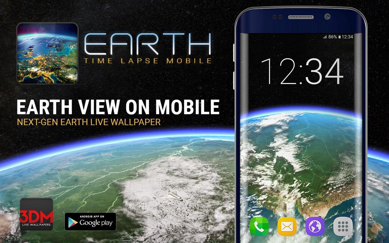 地球动态桌面:Earth Time Lapse Mobile截图3