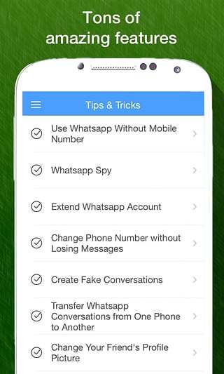 Guide for WhatsApp with tablet截图3