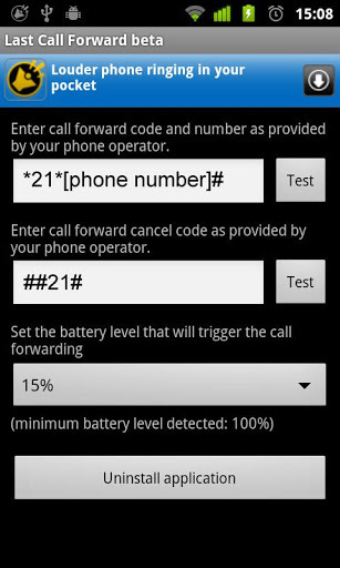 Last Call Forward截图1