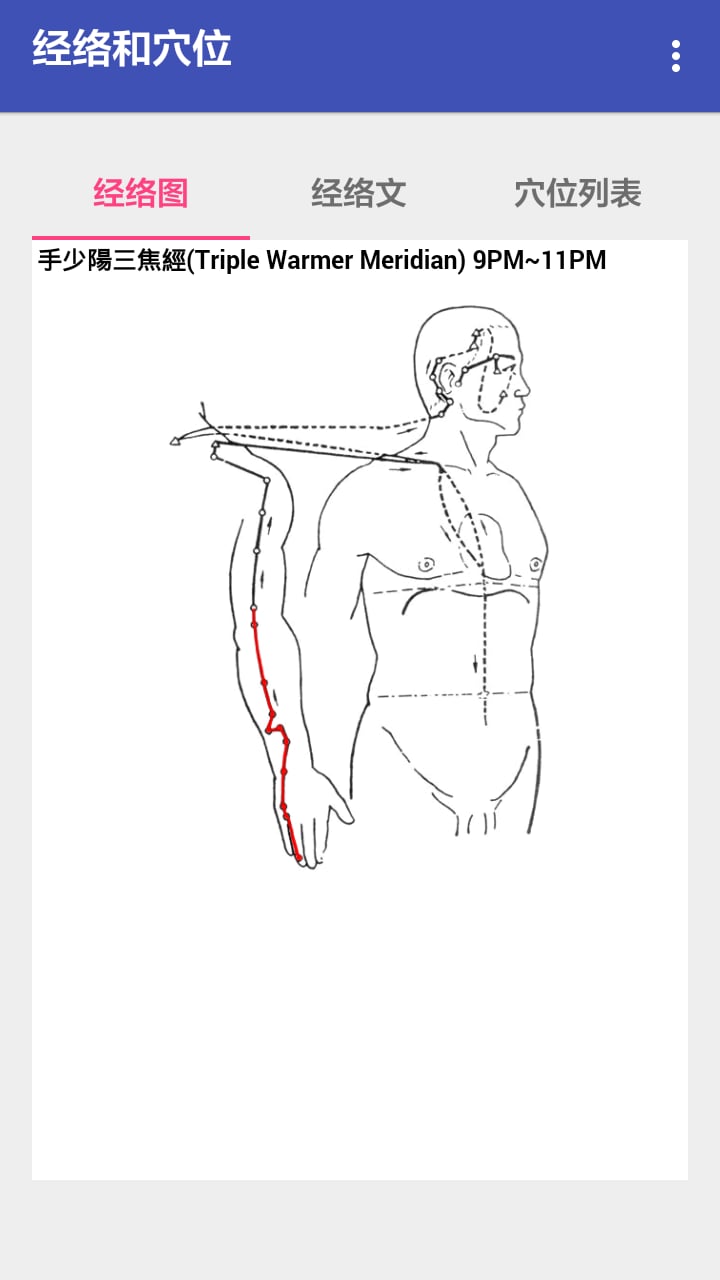 中医经络穴位截图1
